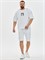 КОСТЮМ ШОРТЫ И ФУТБОЛКА РОССИЯ ЭТО... shortsuit_russiais_white - фото 11908