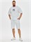 КОСТЮМ ШОРТЫ И ФУТБОЛКА РОССИЯ ЭТО... shortsuit_russiais_white - фото 11910