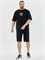 КОСТЮМ ШОРТЫ И ФУТБОЛКА РОССИЯ ЭТО... shortsuit_russiais_black - фото 11941