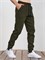 Брюки спортивные с начесом Joggers1_khaki48 - фото 5265