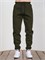 Брюки спортивные с начесом Joggers1_khaki48 - фото 5267