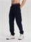 Брюки спортивные джоггеры с контрастным поясом MarineJoggers_indigo54 - фото 5723